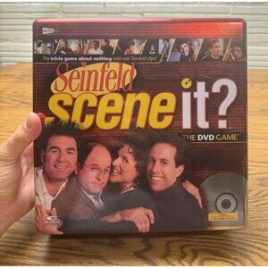 Seinfeld Scene‎ It? Deluxe DVD Trivia Game in Metal